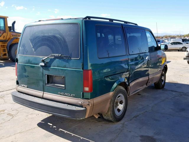 1GNDM19W71B106395 - 2001 CHEVROLET ASTRO GREEN photo 4