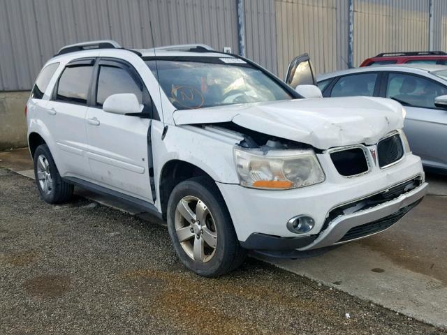 2CKDL63F366136997 - 2006 PONTIAC TORRENT WHITE photo 1