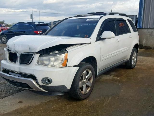 2CKDL63F366136997 - 2006 PONTIAC TORRENT WHITE photo 2