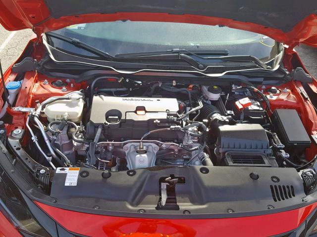 2HGFC2F82KH521067 - 2019 HONDA CIVIC SPOR RED photo 7