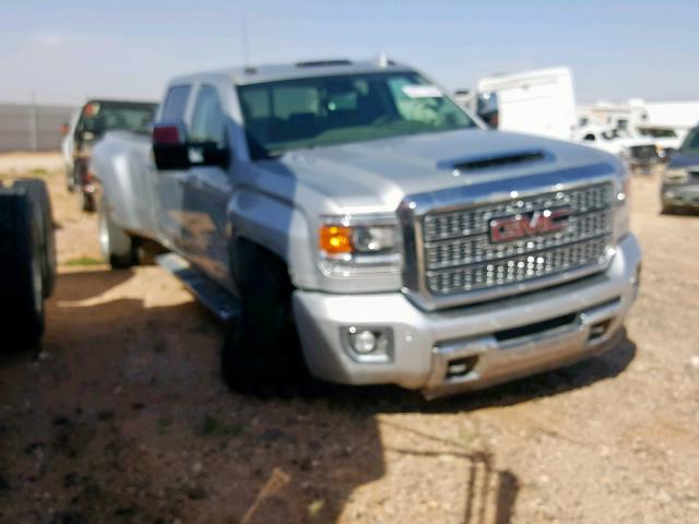 1GT42YEY4JF120066 - 2018 GMC SIERRA K35 SILVER photo 1