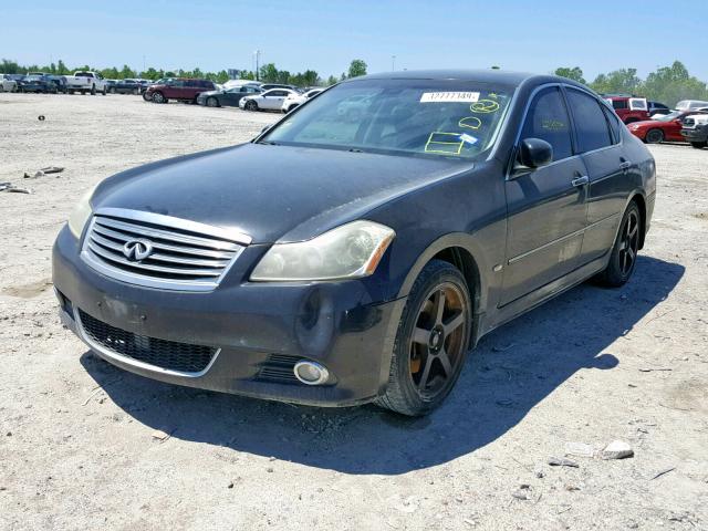 JNKAY01E78M604557 - 2008 INFINITI M35 BASE BLACK photo 2