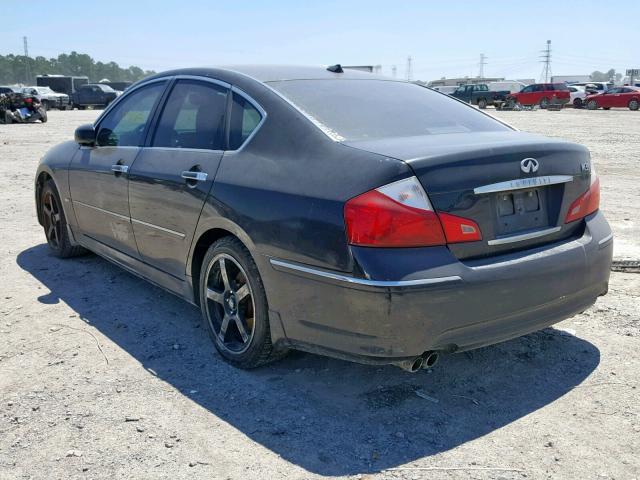 JNKAY01E78M604557 - 2008 INFINITI M35 BASE BLACK photo 3