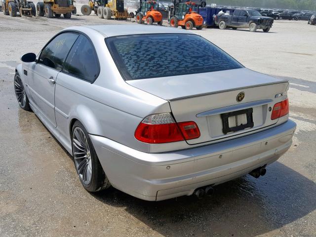 WBSBL93443JR24550 - 2003 BMW M3 GRAY photo 3