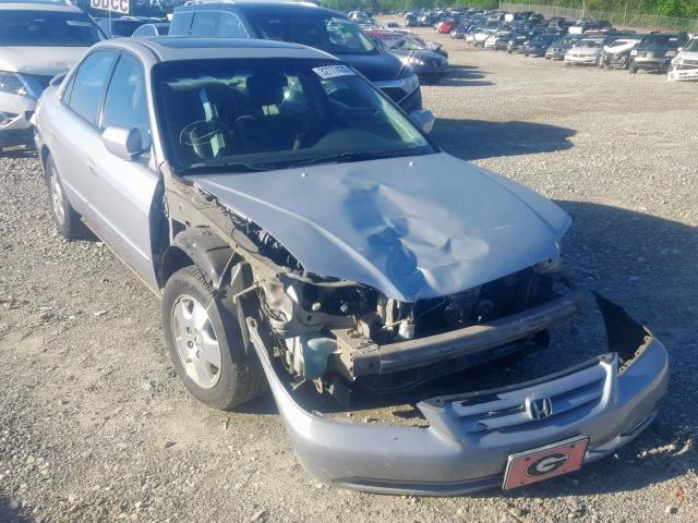 1HGCG16532A024423 - 2002 HONDA ACCORD EX SILVER photo 1