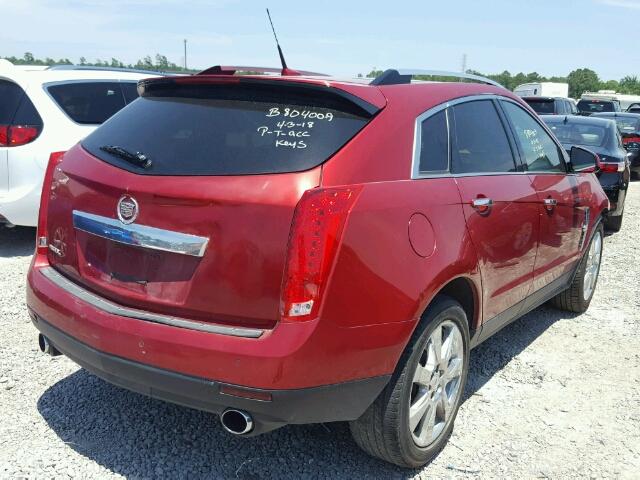 3GYFNCEY1AS534771 - 2010 CADILLAC SRX PREMIU RED photo 4