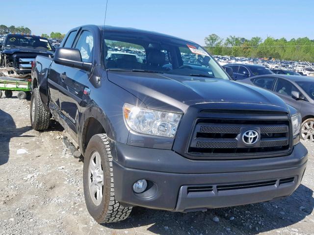 5TFRY5F11DX138463 - 2013 TOYOTA TUNDRA DOU SILVER photo 1