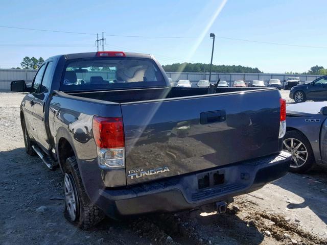 5TFRY5F11DX138463 - 2013 TOYOTA TUNDRA DOU SILVER photo 3