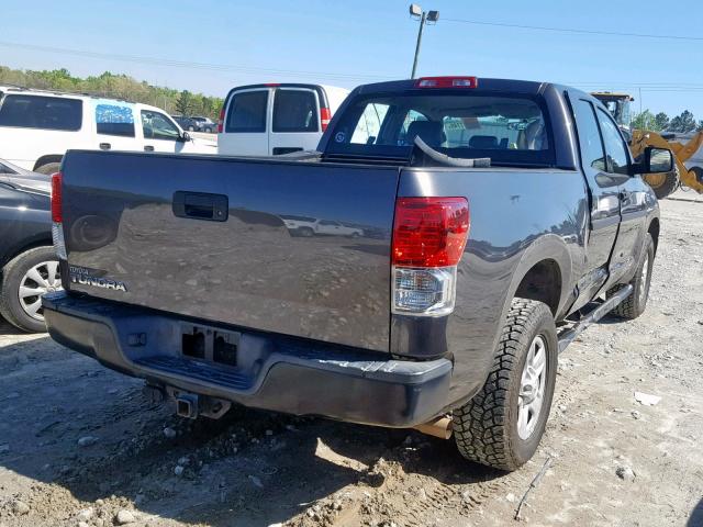 5TFRY5F11DX138463 - 2013 TOYOTA TUNDRA DOU SILVER photo 4