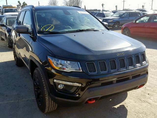 3C4NJDDB2JT346030 - 2018 JEEP COMPASS TR BLACK photo 1