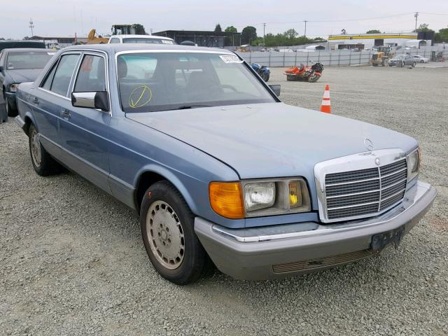 WDBCA32D5FA117425 - 1985 MERCEDES-BENZ 380 SE BLUE photo 1