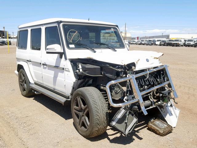 WDCYC7DF4FX228790 - 2015 MERCEDES-BENZ G 63 AMG WHITE photo 1