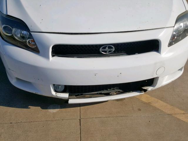 JTKDE3B71A0308156 - 2010 TOYOTA SCION TC თეთრი ფოტო 9