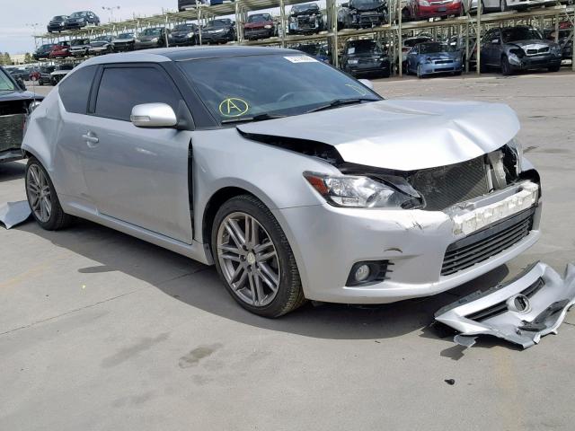 JTKJF5C7XD3045162 - 2013 TOYOTA SCION TC SILVER photo 1