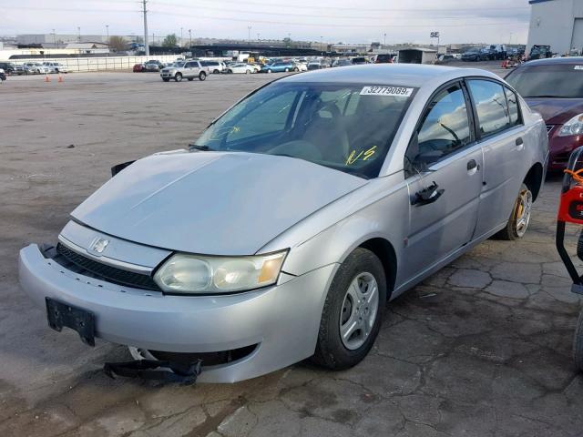 1G8AG52F24Z105696 - 2004 SATURN ION LEVEL GRAY photo 2