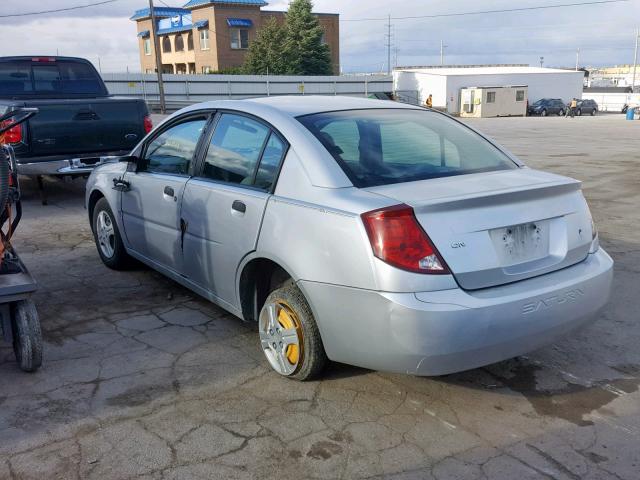 1G8AG52F24Z105696 - 2004 SATURN ION LEVEL GRAY photo 3