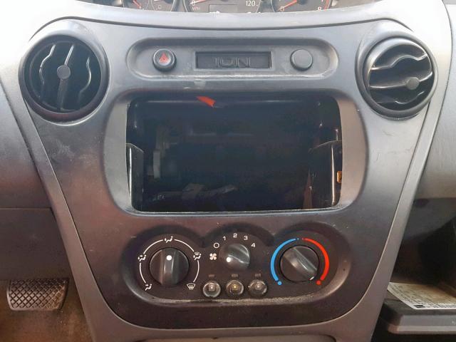 1G8AG52F24Z105696 - 2004 SATURN ION LEVEL GRAY photo 9