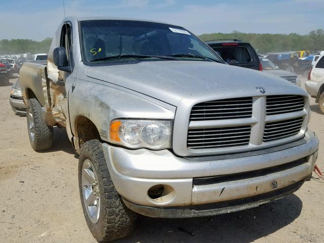 1D7HU16D44J254565 - 2004 DODGE RAM 1500 S SILVER photo 1