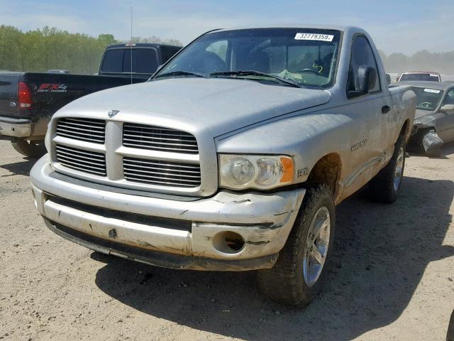 1D7HU16D44J254565 - 2004 DODGE RAM 1500 S SILVER photo 2