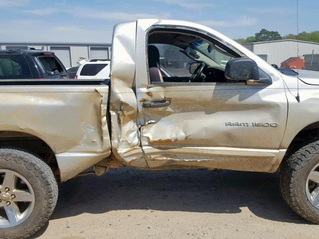 1D7HU16D44J254565 - 2004 DODGE RAM 1500 S SILVER photo 9