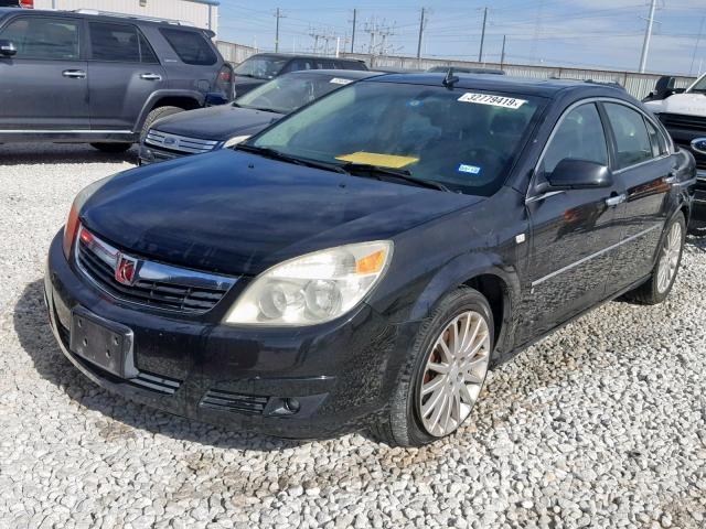 1G8ZV57707F241955 - 2007 SATURN AURA XR BLACK photo 2