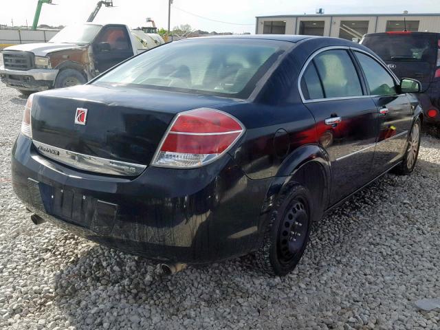 1G8ZV57707F241955 - 2007 SATURN AURA XR BLACK photo 4