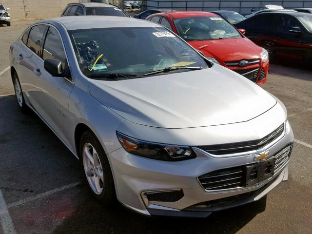 1G1ZB5ST8GF317627 - 2016 CHEVROLET MALIBU LS SILVER photo 1