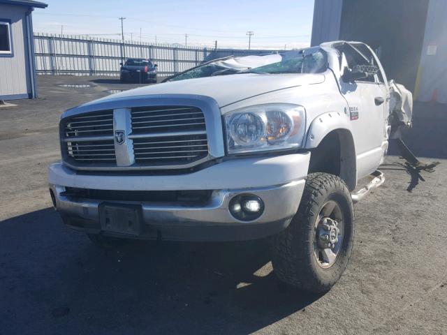 3D7KS28A28G220104 - 2008 DODGE RAM 2500 S თეთრი ფოტო 2