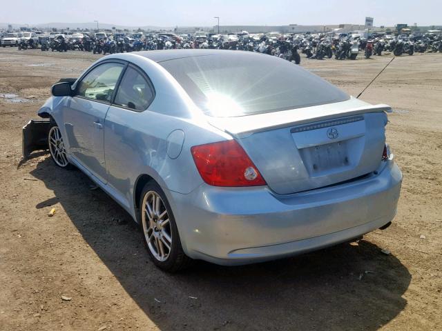 JTKDE177550021759 - 2005 TOYOTA SCION TC ლურჯი ფოტო 3
