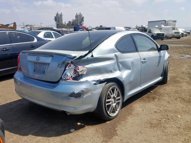 JTKDE177550021759 - 2005 TOYOTA SCION TC ლურჯი ფოტო 4