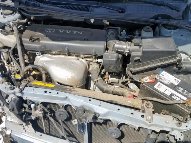 JTKDE177550021759 - 2005 TOYOTA SCION TC ლურჯი ფოტო 7