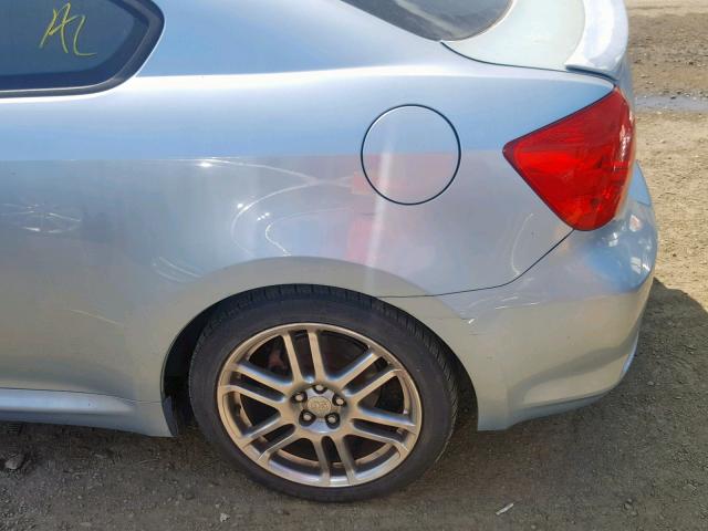 JTKDE177550021759 - 2005 TOYOTA SCION TC ლურჯი ფოტო 9