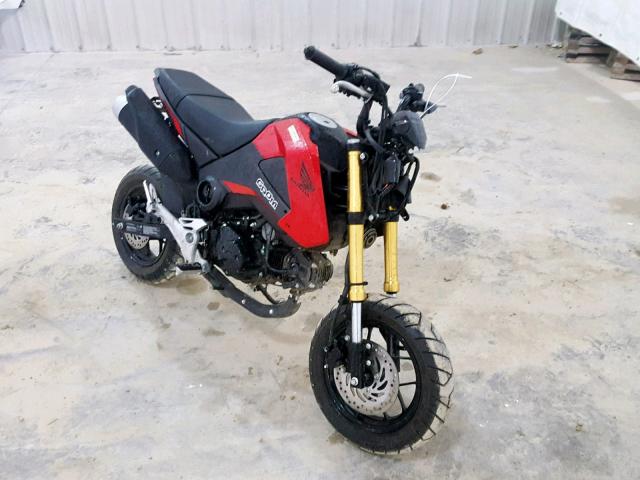 MLHJC6112F5110160 - 2015 HONDA GROM 125 RED photo 1