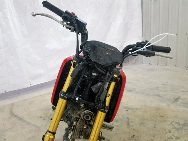 MLHJC6112F5110160 - 2015 HONDA GROM 125 RED photo 9