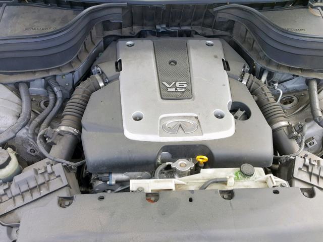 JNKAJ09E38M301459 - 2008 INFINITI EX35 BASE PINK photo 7