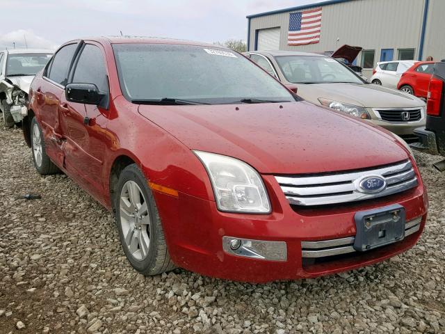 3FAHP08167R275674 - 2007 FORD FUSION SEL RED photo 1