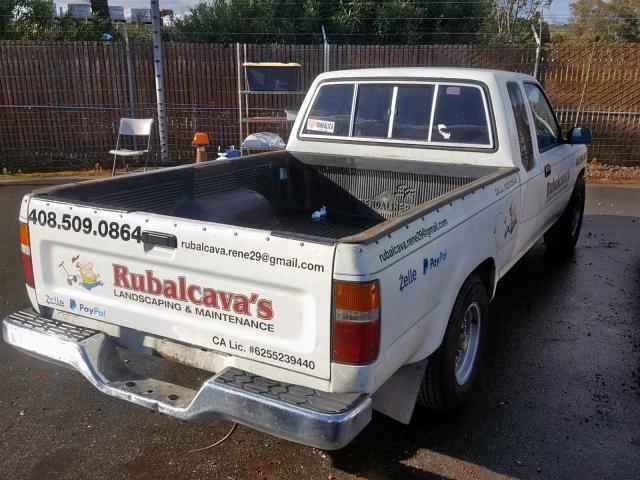 JT4RN93P8P5082918 - 1993 TOYOTA PICKUP 1/2 WHITE photo 4