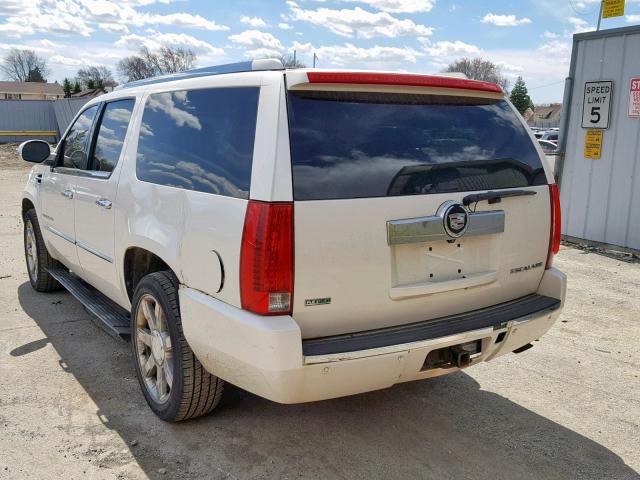 1GYS4JEF4BR198798 - 2011 CADILLAC ESCALADE E CREAM photo 3