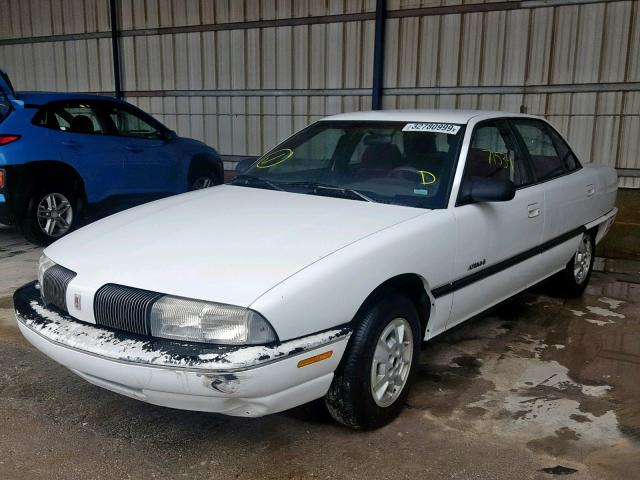 1G3NL54N6PM042644 - 1993 OLDSMOBILE ACHIEVA S WHITE photo 2