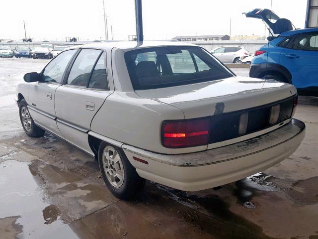 1G3NL54N6PM042644 - 1993 OLDSMOBILE ACHIEVA S WHITE photo 3