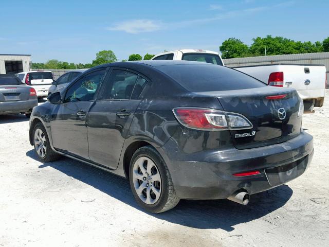 JM1BL1TF8D1817948 - 2013 MAZDA 3 I BLACK photo 3