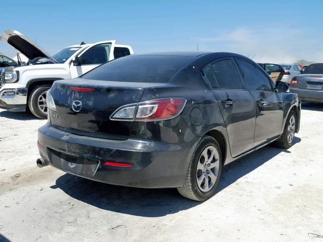 JM1BL1TF8D1817948 - 2013 MAZDA 3 I BLACK photo 4