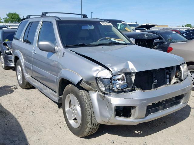 JNRDR09Y63W304810 - 2003 INFINITI QX4 SILVER photo 1