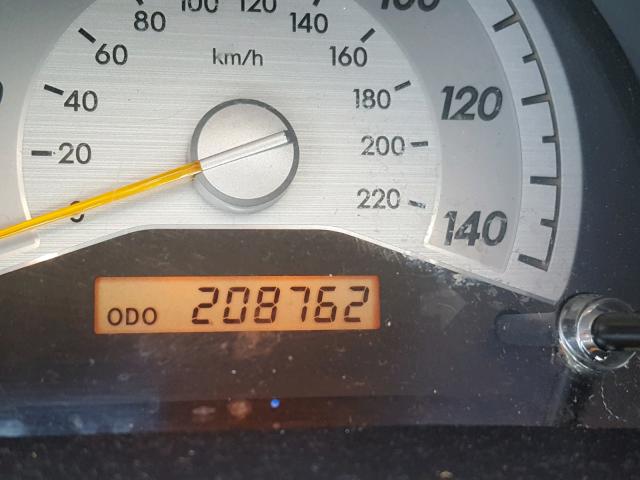 JTKDE167390282959 - 2009 TOYOTA SCION TC შავი ფოტო 8