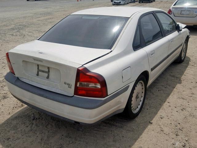 YV1TS97D8X1049465 - 1999 VOLVO S80 WHITE photo 4