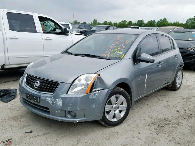 3N1AB61E08L759096 - 2008 NISSAN SENTRA 2.0 GRAY photo 2