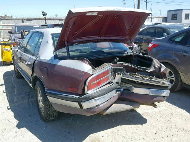 1G4CW53L6M1694753 - 1991 BUICK PARK AVENU TWO TONE photo 3