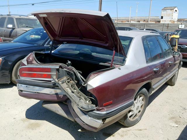 1G4CW53L6M1694753 - 1991 BUICK PARK AVENU TWO TONE photo 4