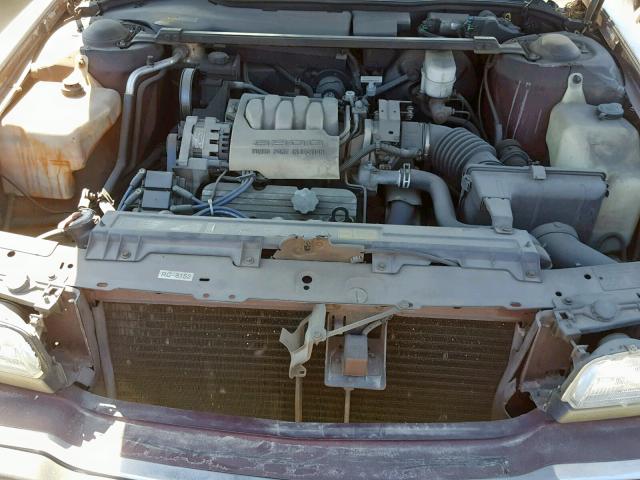 1G4CW53L6M1694753 - 1991 BUICK PARK AVENU TWO TONE photo 7