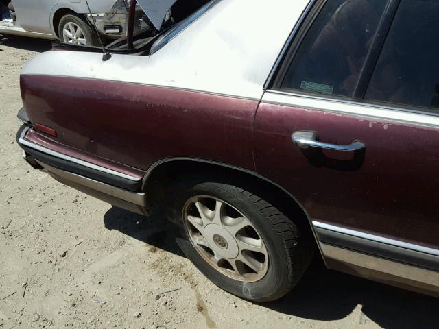 1G4CW53L6M1694753 - 1991 BUICK PARK AVENU TWO TONE photo 9